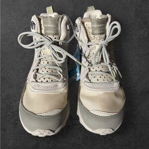 Merrell Speed Solo Mid Waterproof Hiking Boots Women's Size 9 Trail Shoes